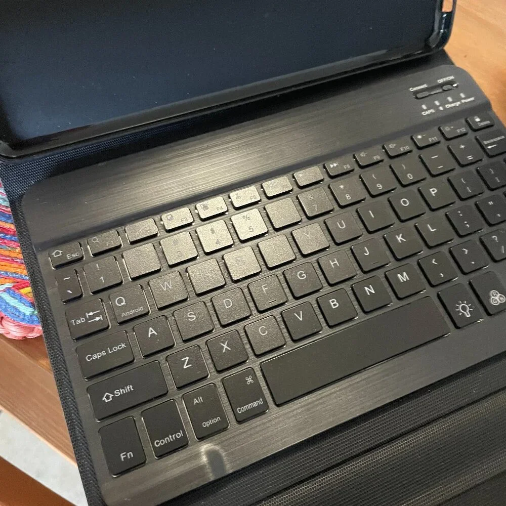 Tablet and keyboard with cover